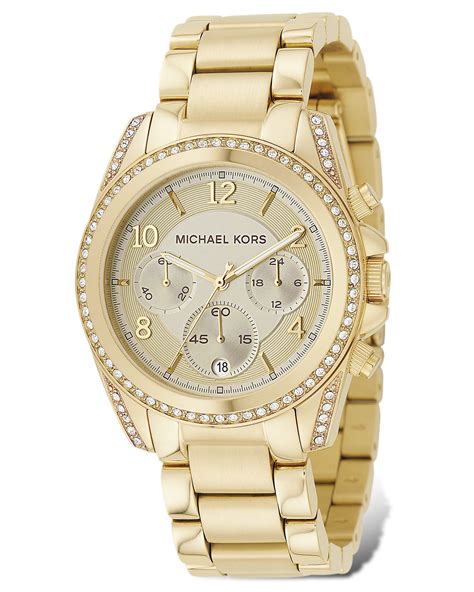 gold michael kors watch nordstrom|Michael Kors gold watches men.